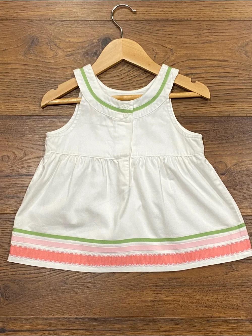 Gymboree Girls ‘Tulip Garden’ Set Size 4T Ribbon Top, Crop Pant, Bow Headband